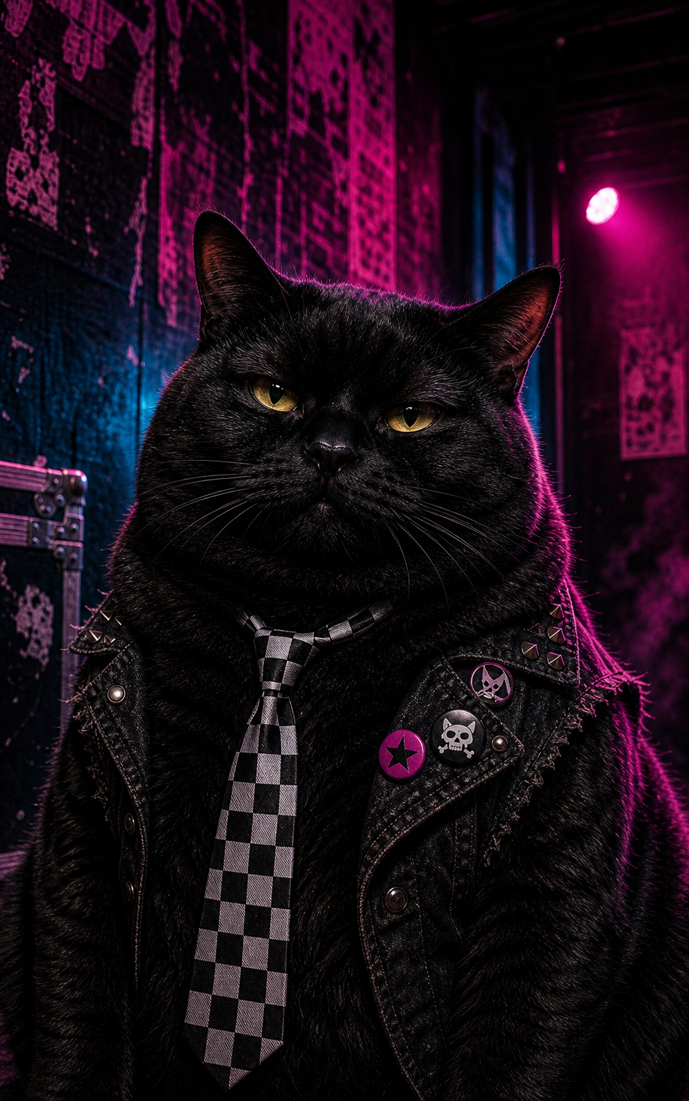Brooklyn, member of The Litterbox Rejects