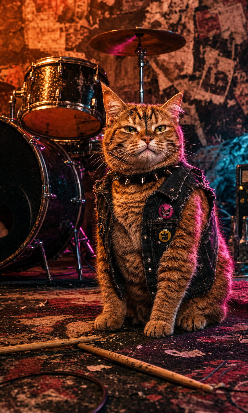 Hobbes, member of The Litterbox Rejects